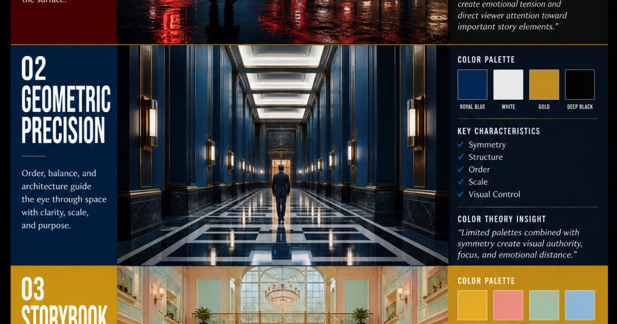 Color Theory in Cinema: Lynch vs Kubrick vs Anderson
