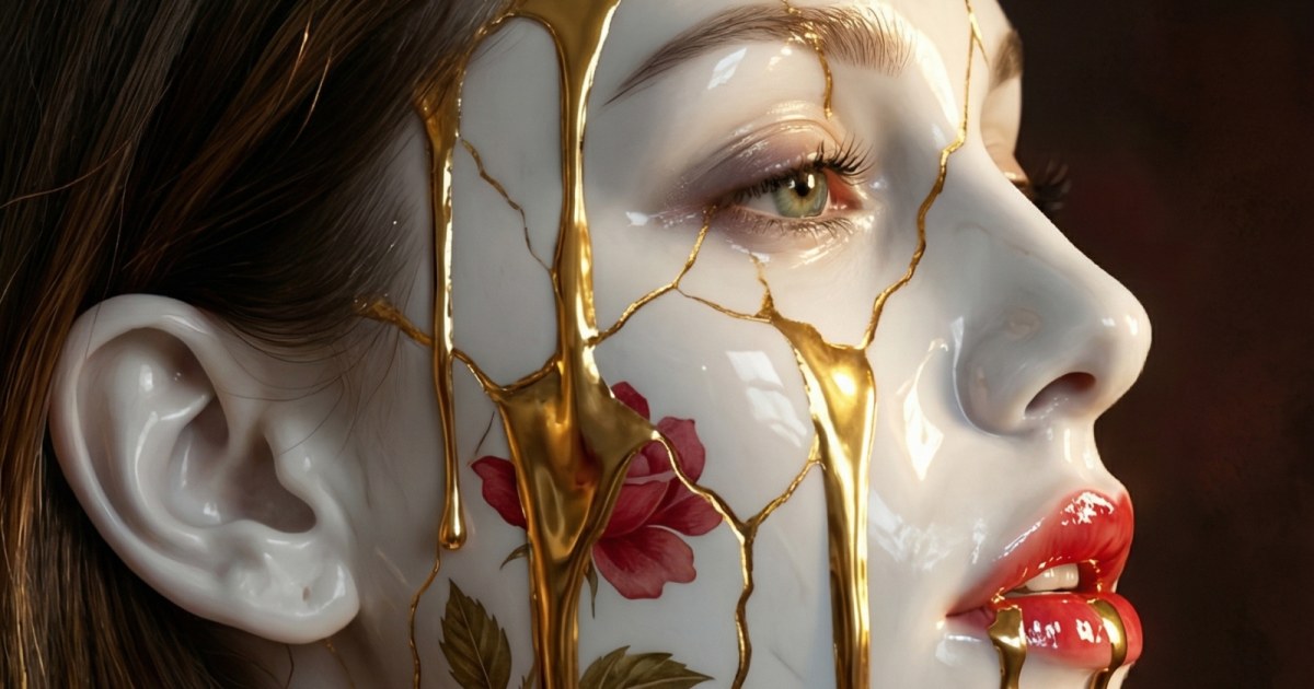 Dripping wabi-sabi