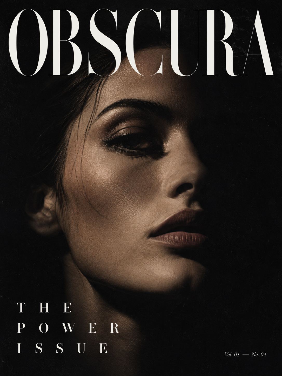 Magazine Cover — Noir