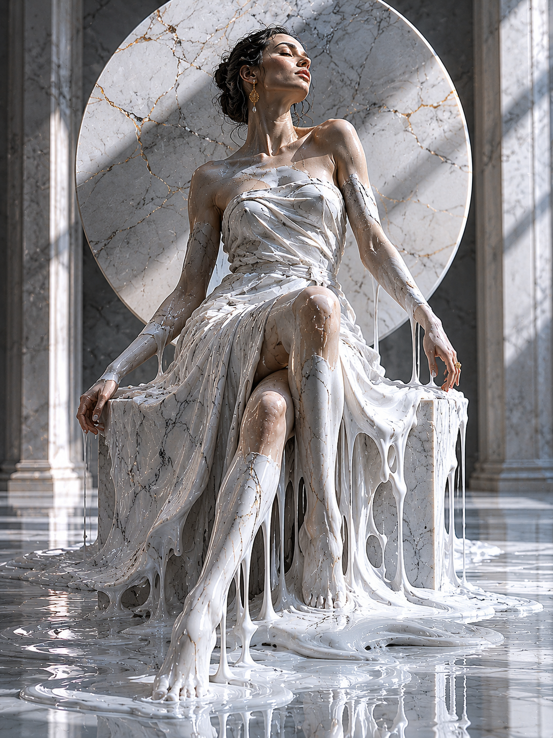 Melted Marble