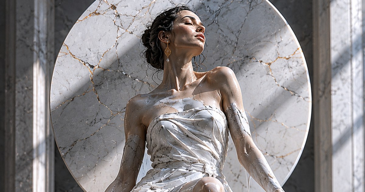 Melted Marble