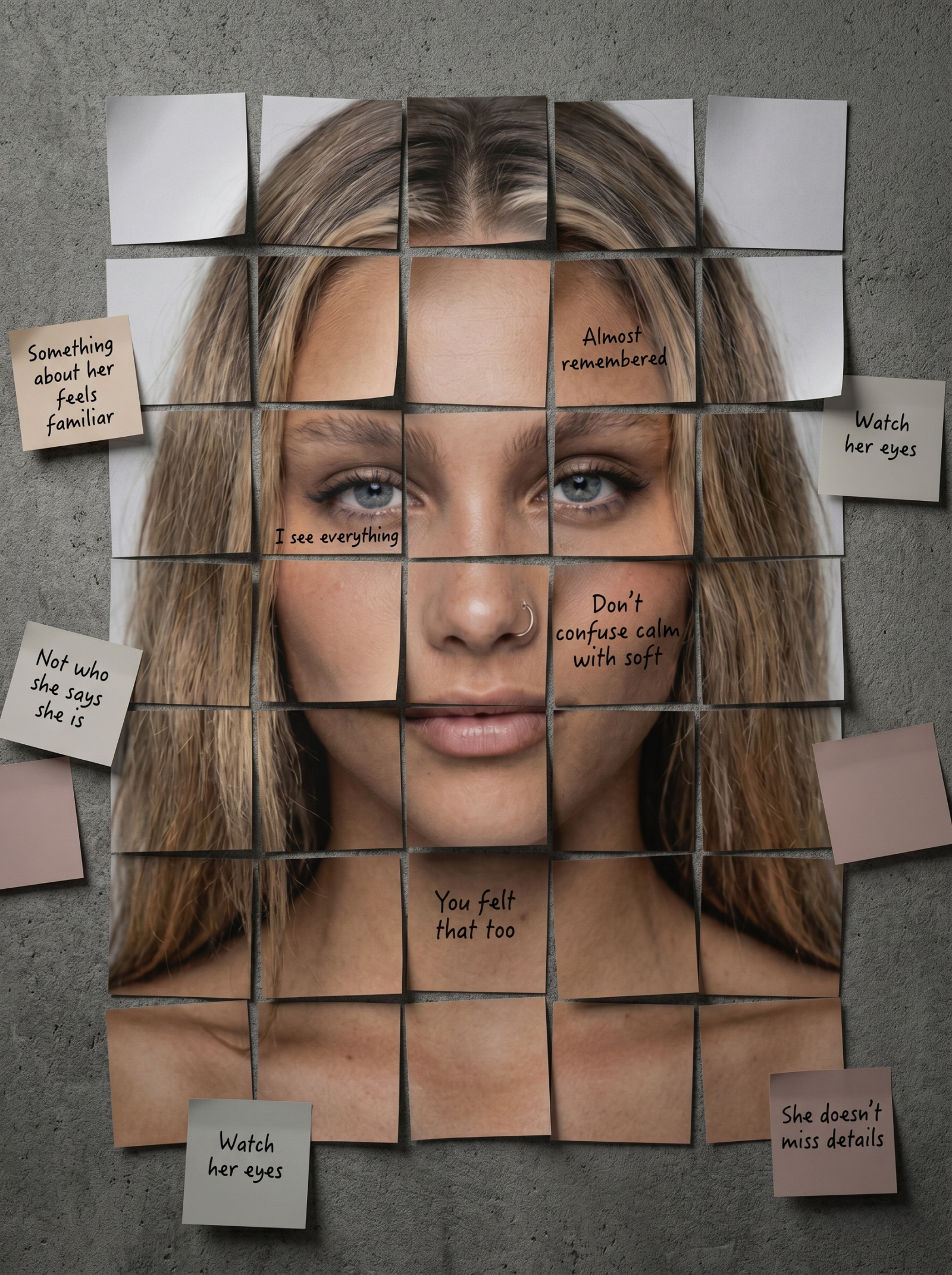 Post it Portrait