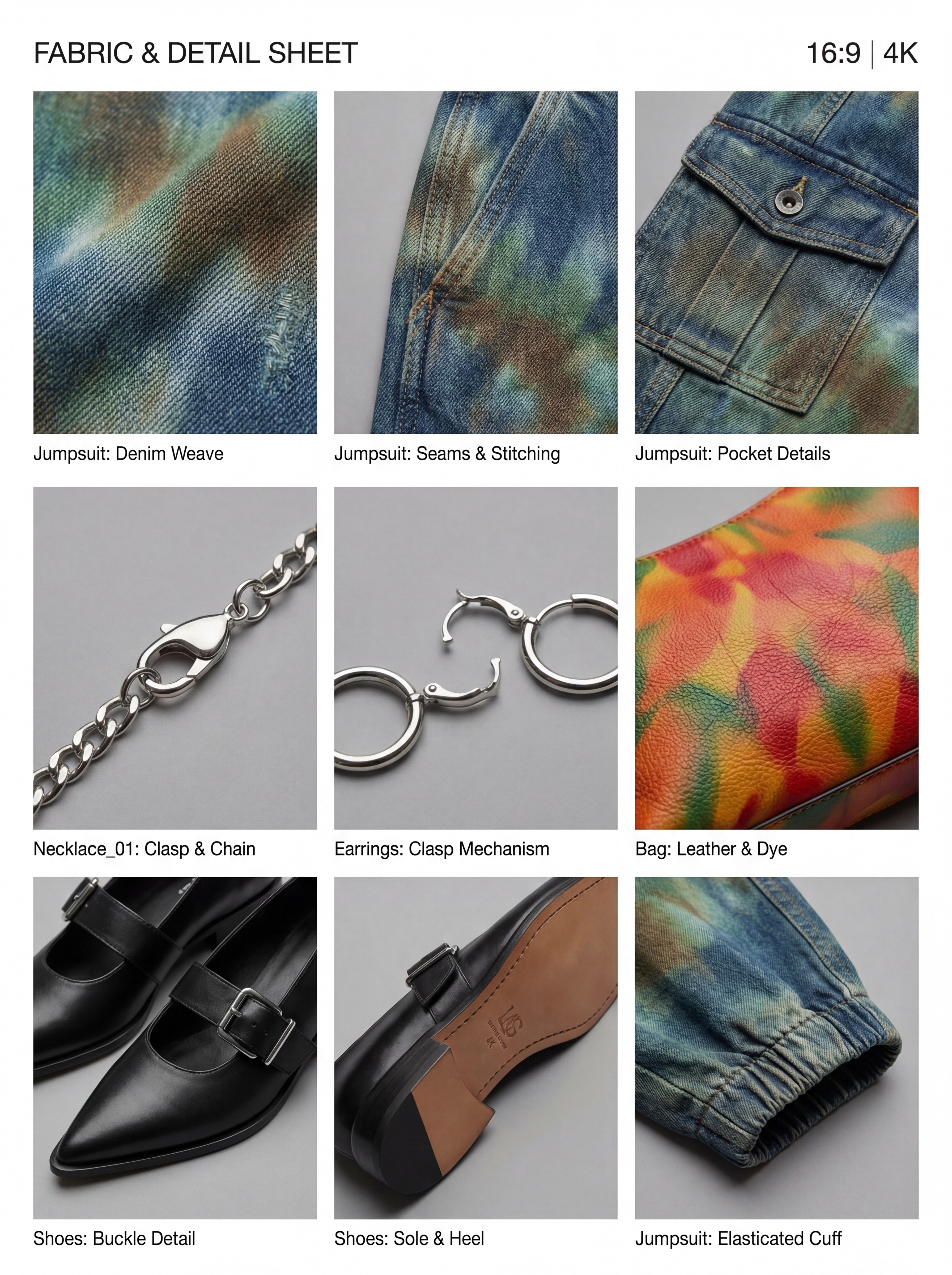 Fabric & Detail Sheet
