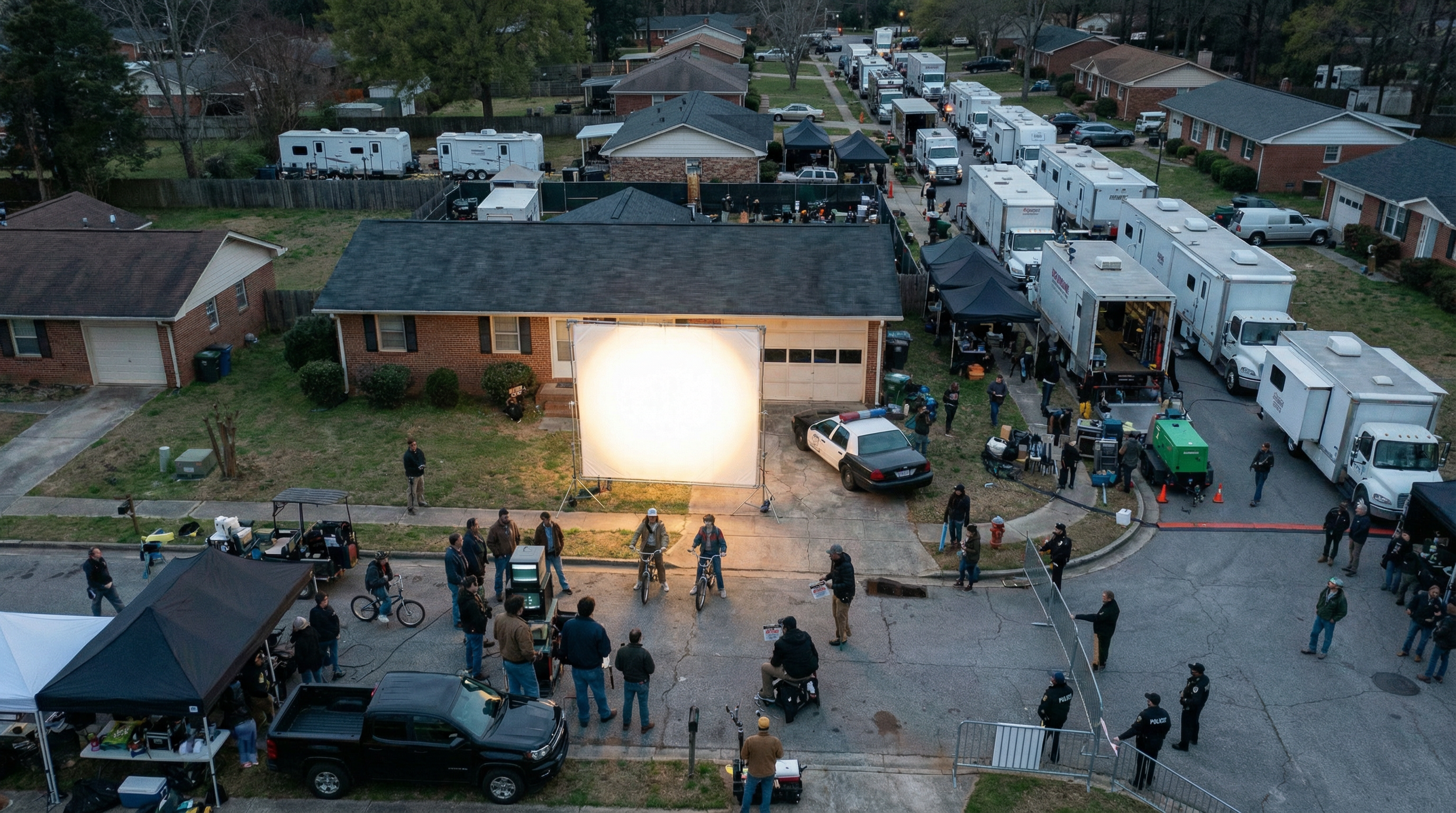 Stranger Things Set