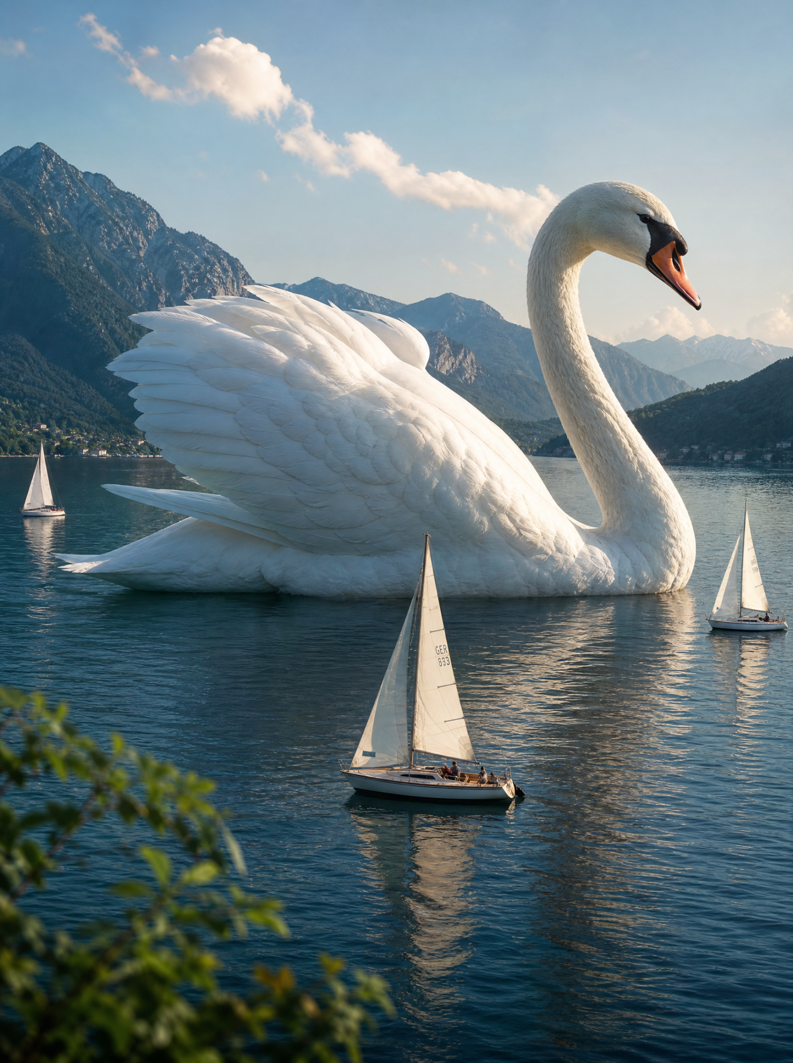The Colossal Swan - Scale Study