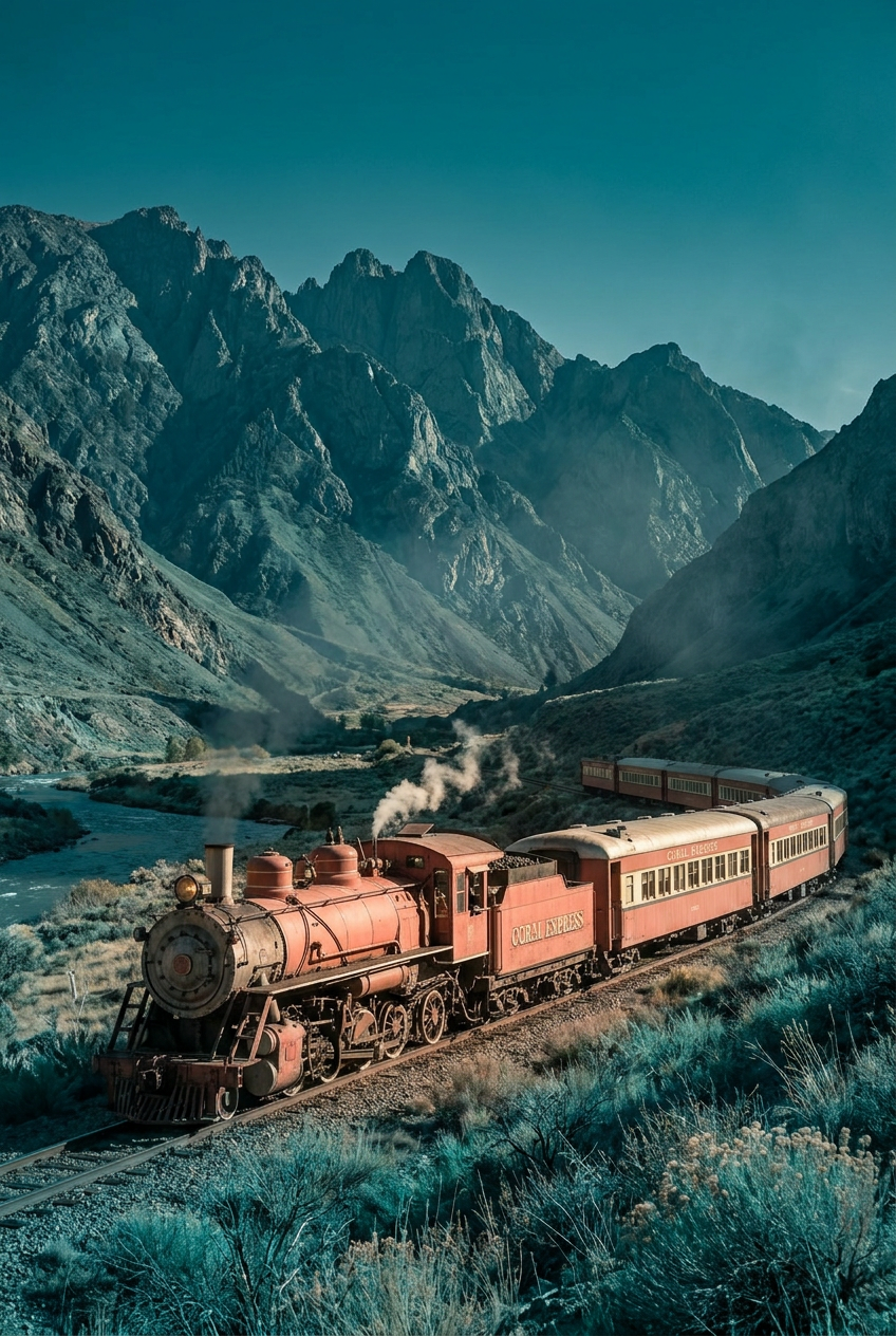 The Coral Express-Color Study