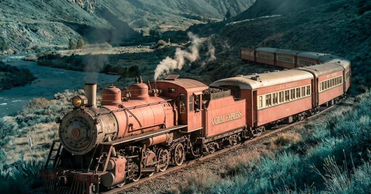 The Coral Express-Color Study