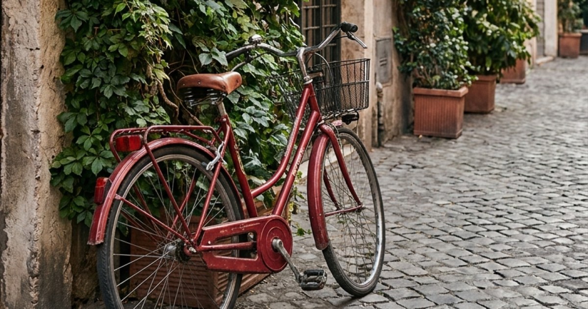 The Crimson Bicycle-Color Study