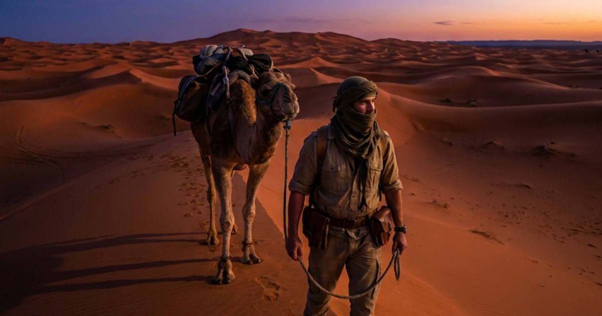The Desert Voyager-Color Study