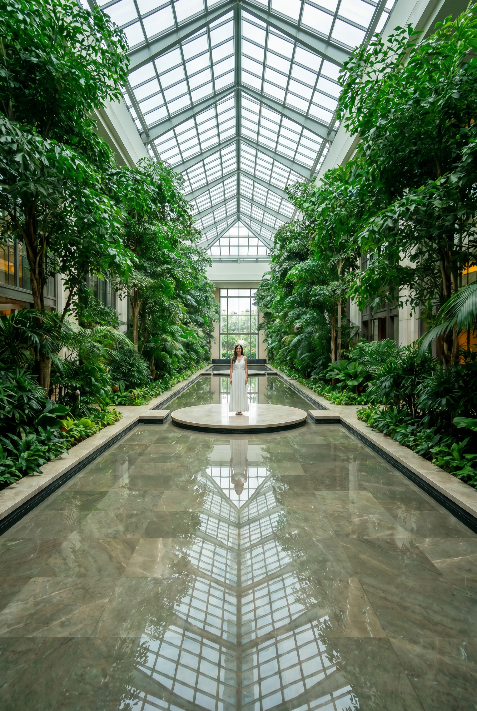 The Emerald Atrium-Color Study
