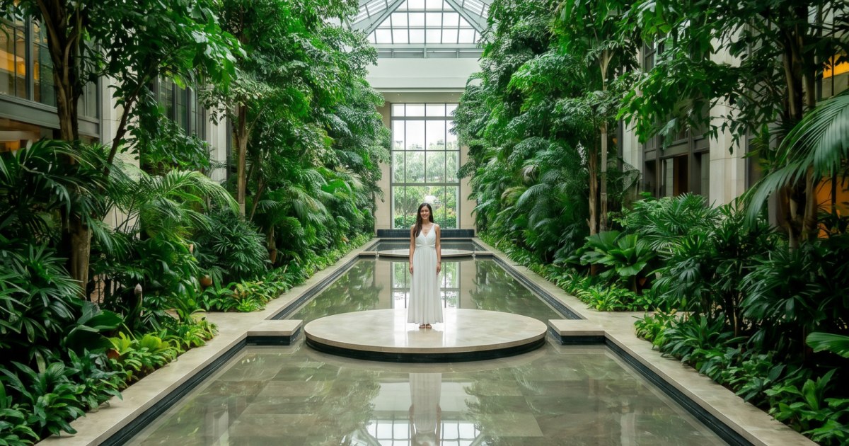 The Emerald Atrium-Color Study
