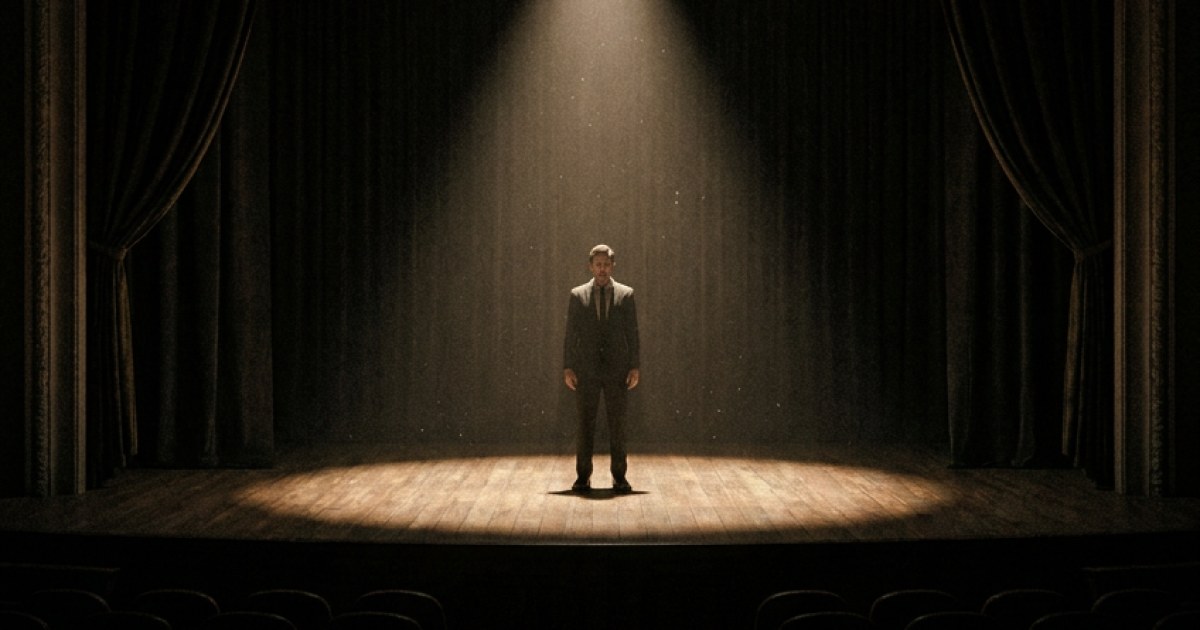 The Empty Stage-Negative Space Study
