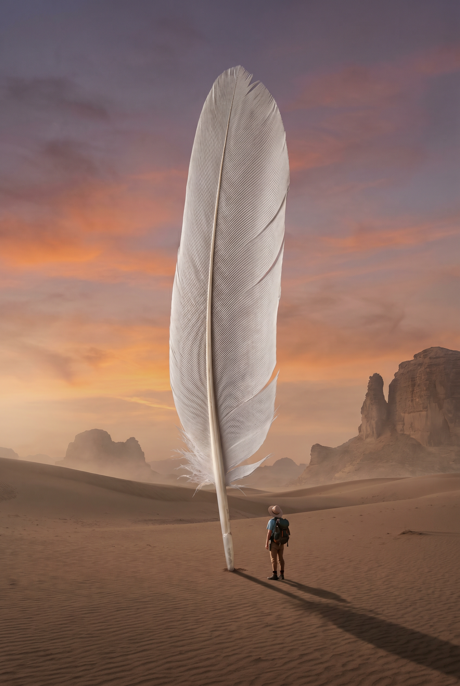 The Feather Monument - Scale Study