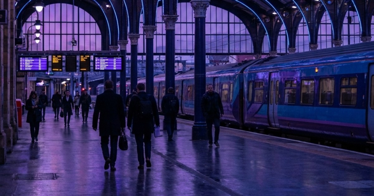 The Indigo Station analogous color study