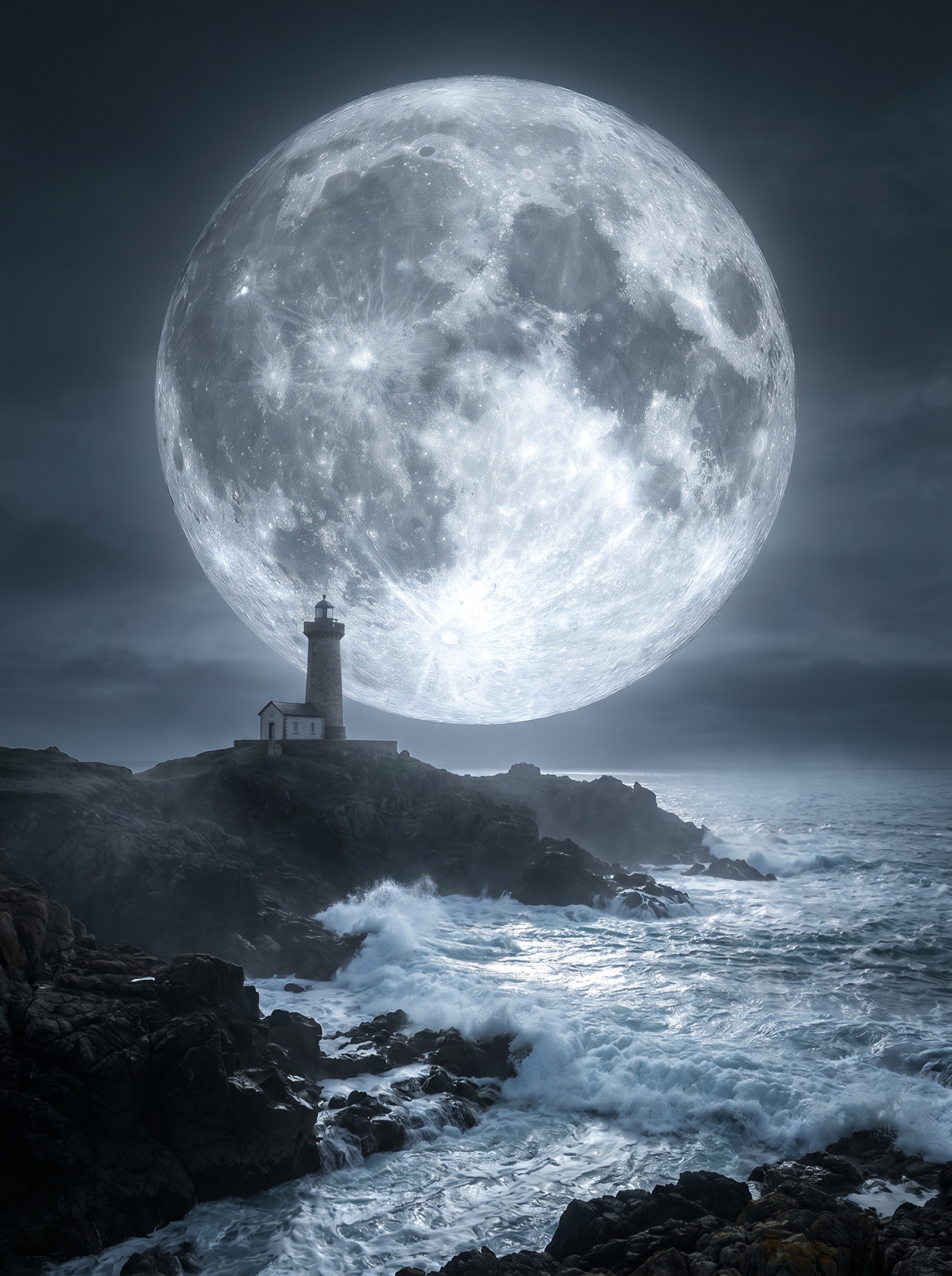 The Lighthouse Moon