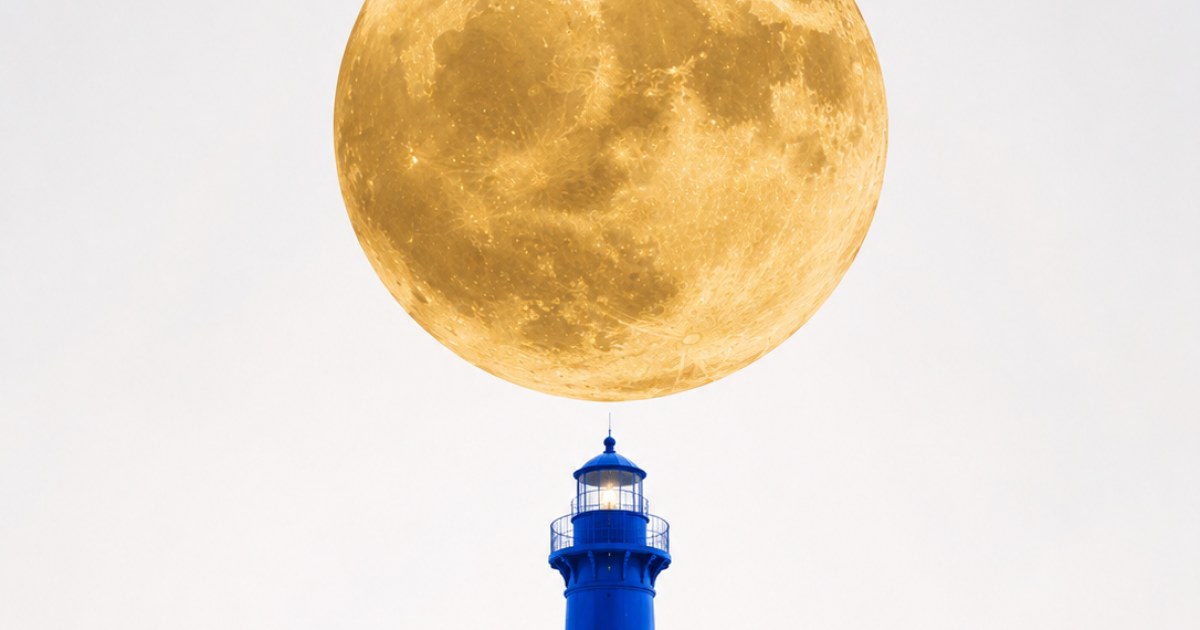 The Lighthouse Moon