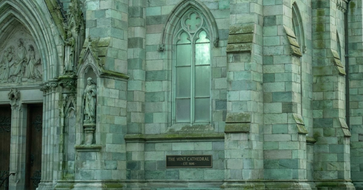 The Mint Cathedral Monochromatic-color study