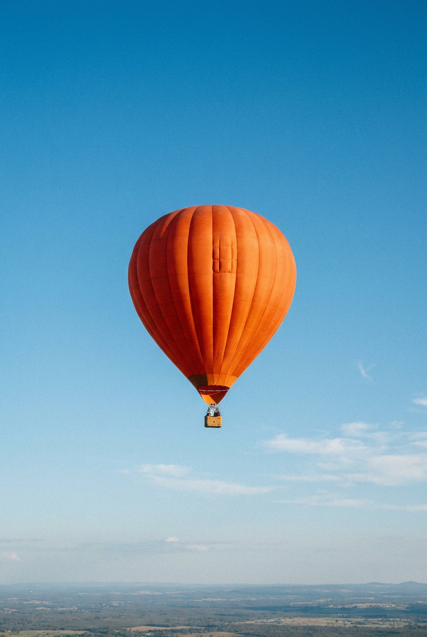 The Orange Balloon-Color Study