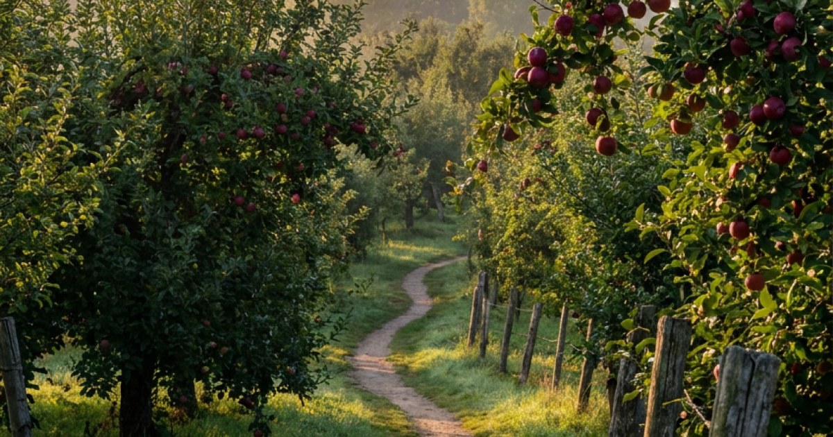 The Orchard Path-Color Study