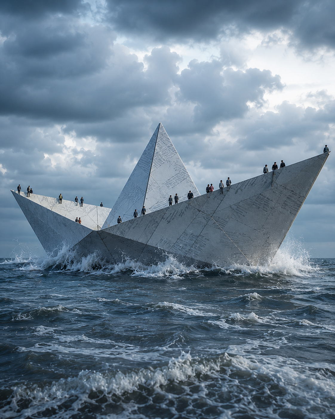 The Paper Boat Sea