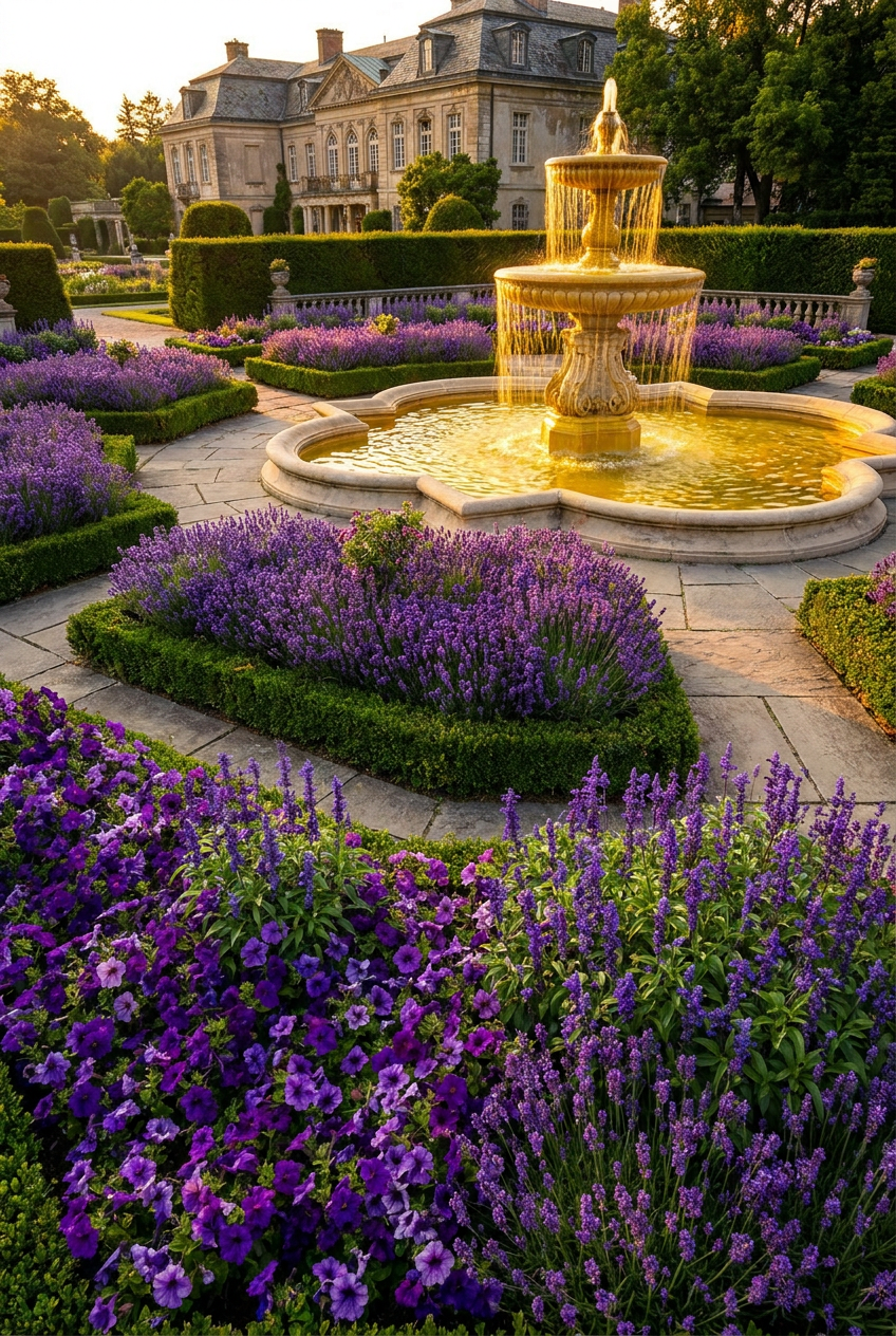The Royal Garden-Color Study