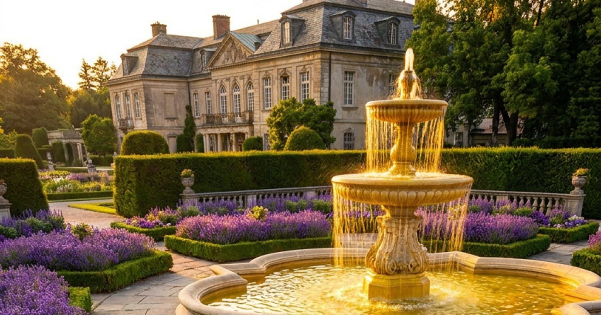 The Royal Garden-Color Study