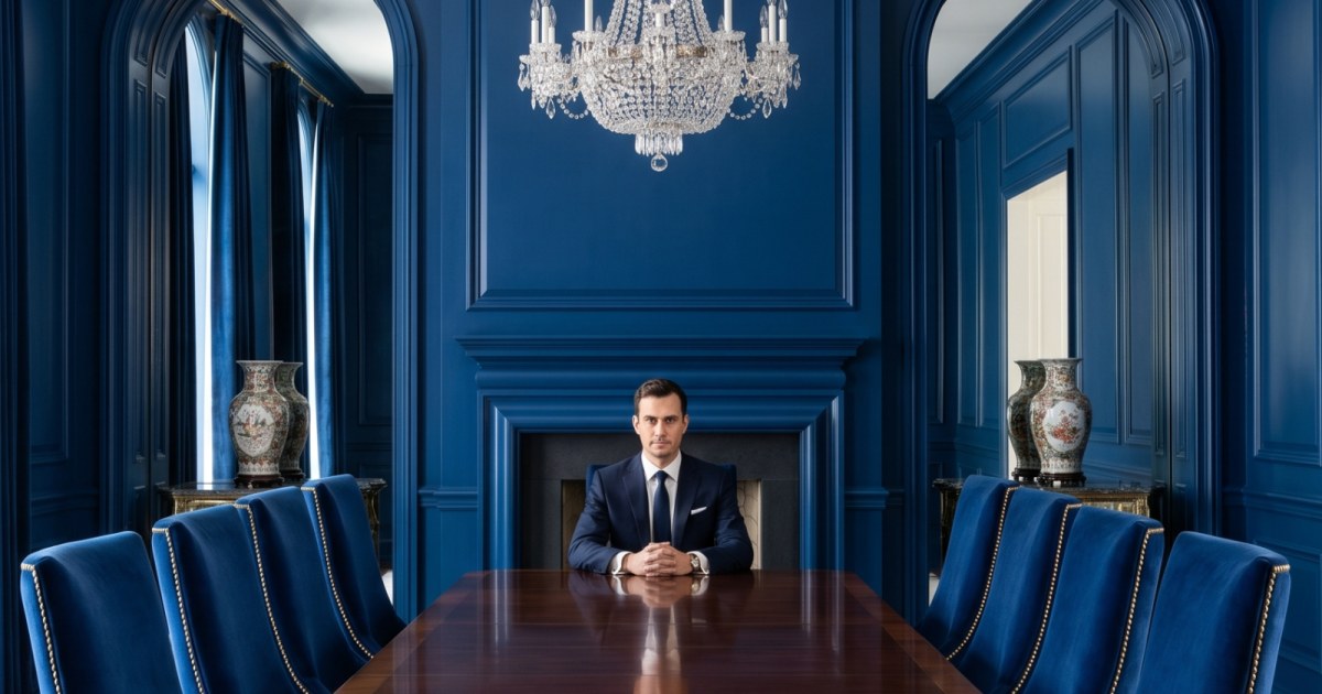 The Sapphire Dining Room-Color Study