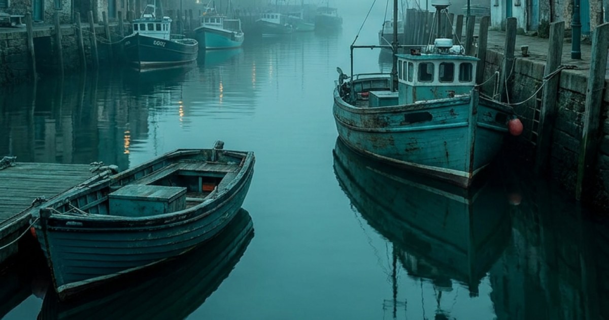 The Teal Harbor-Color Study
