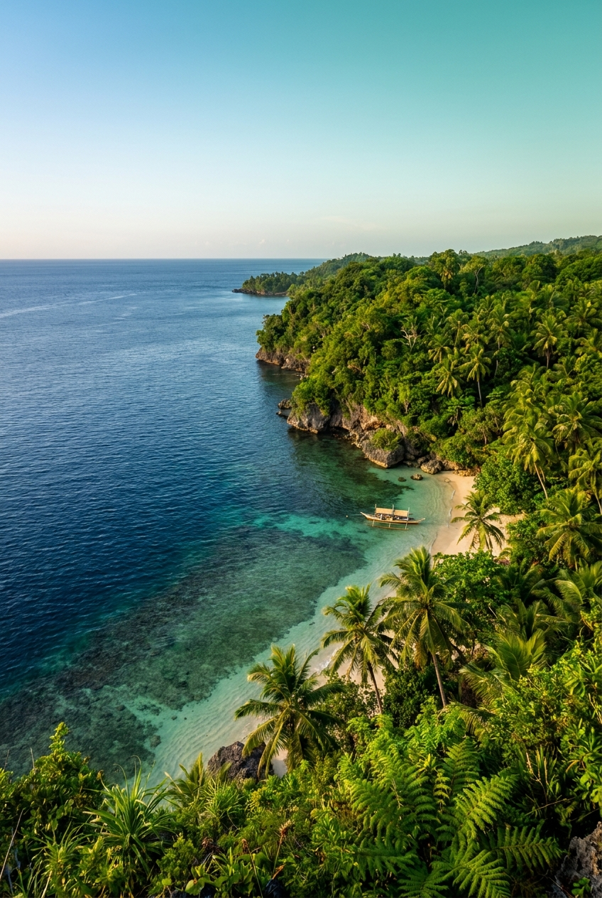 The Tropical Gradient analogous color study, analogous colors, using Unspecified AI image prompt