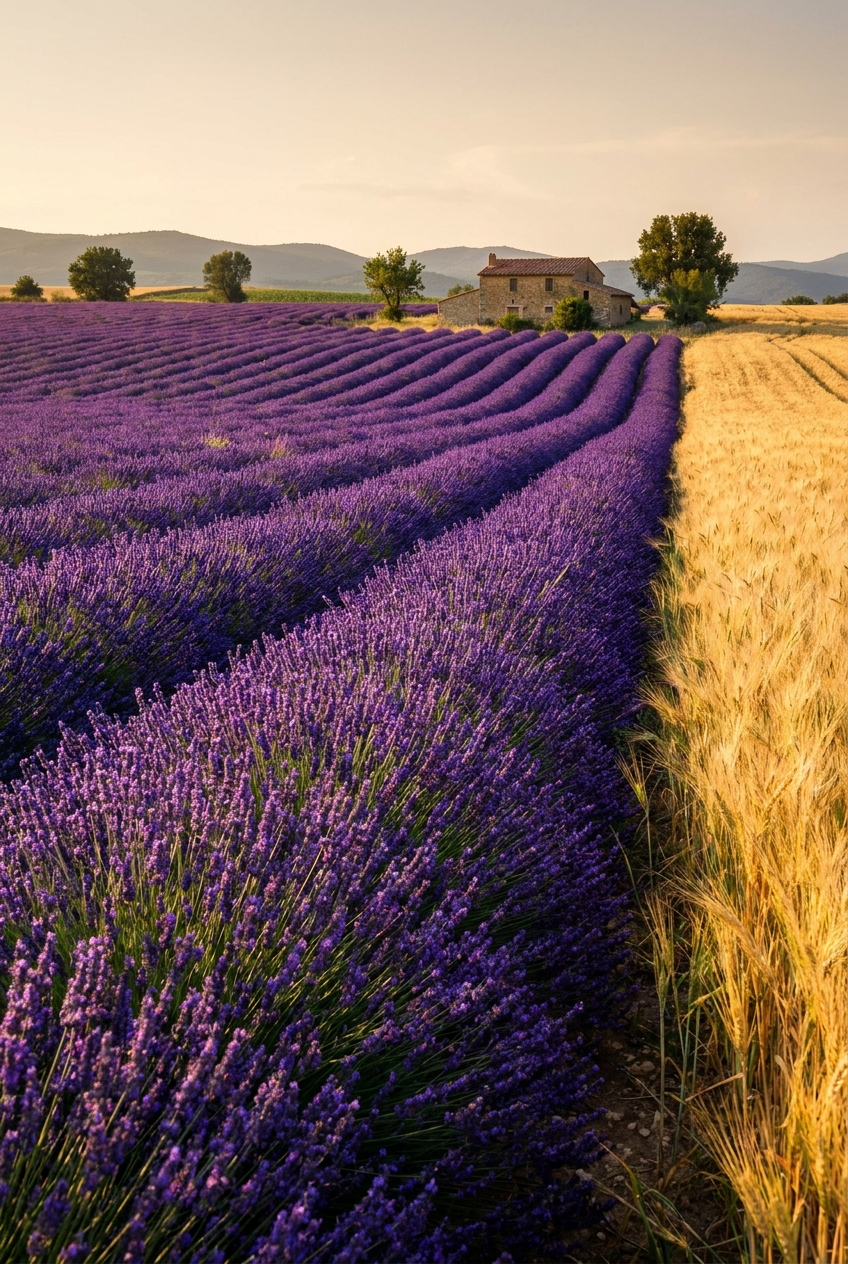 The Violet Harvest-Color Study