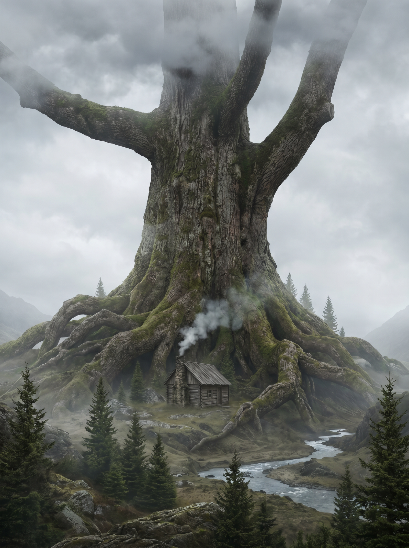 The World Tree - Scale Study