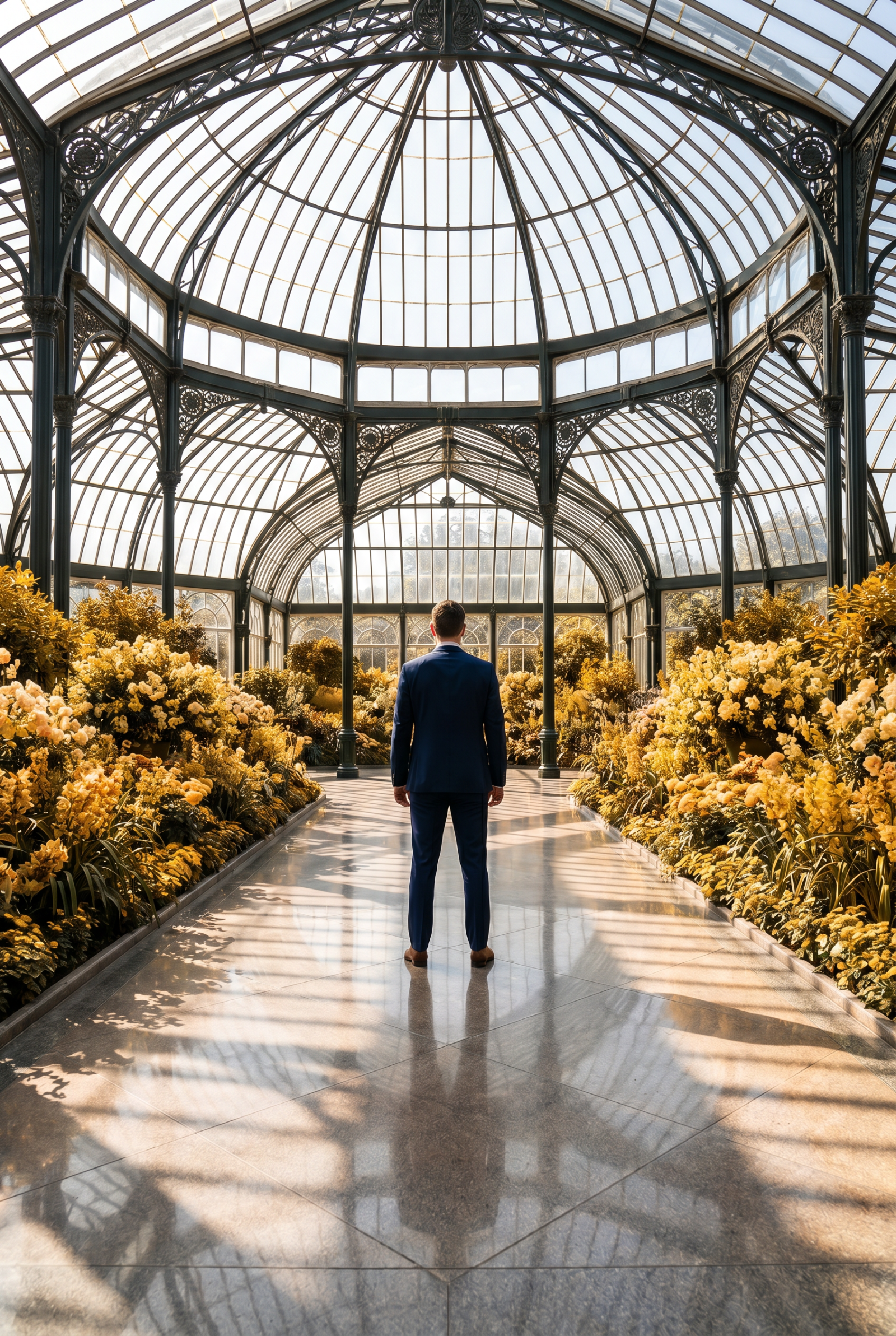 The Yellow Conservatory-Color Study