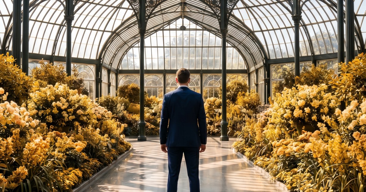The Yellow Conservatory-Color Study