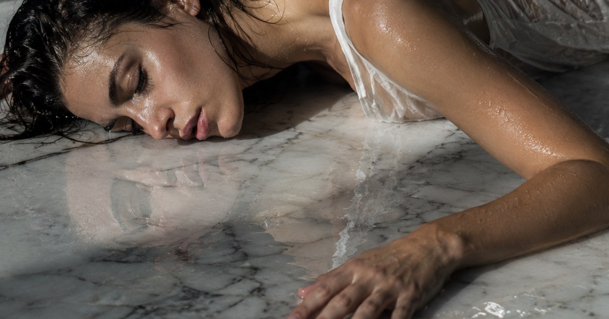 Wet Marble